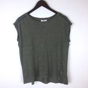 100 % LINEN Artisan Ny Tee